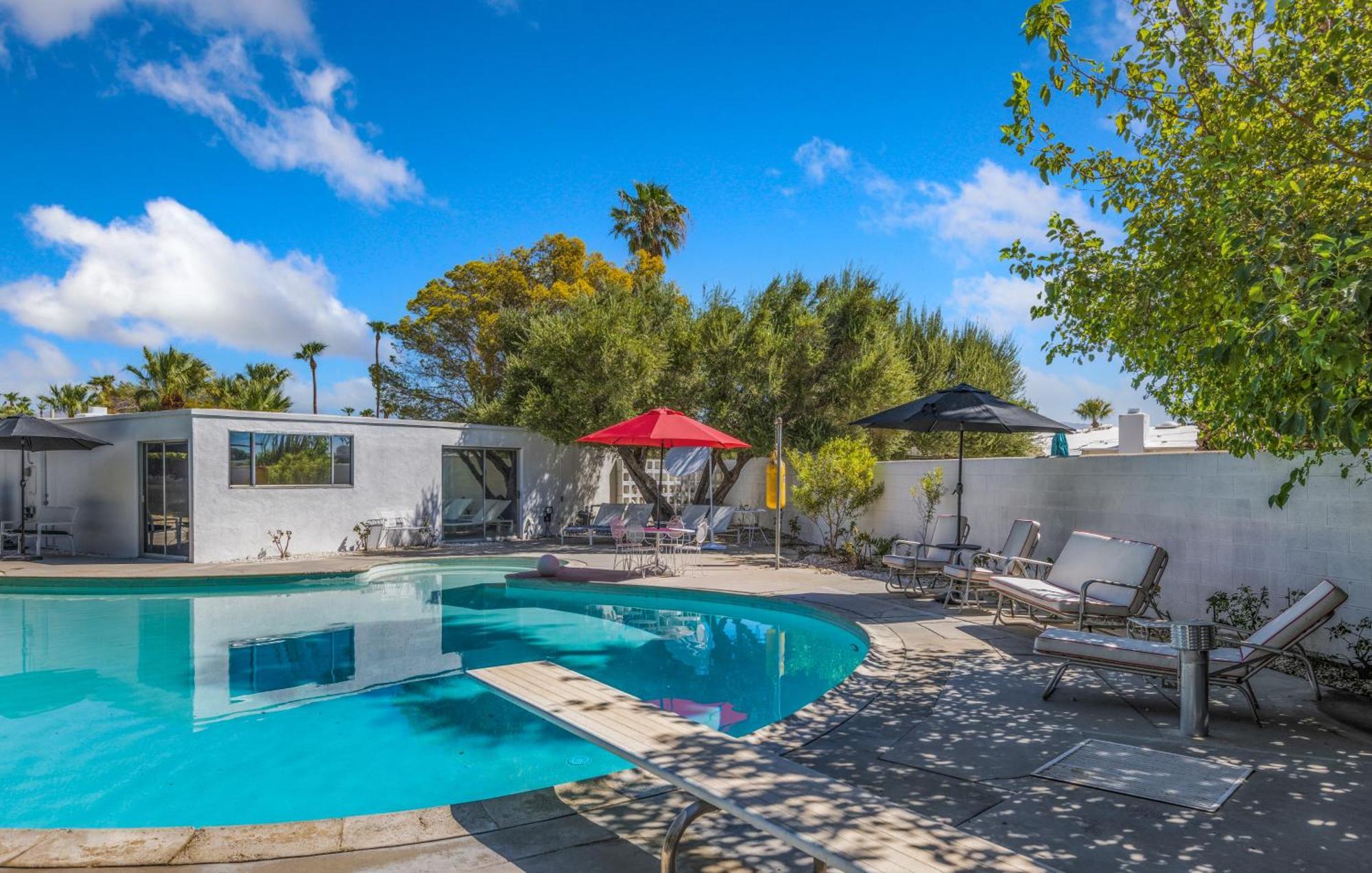Former Steve Mcqueen'S Home Palm Springs Exteriör bild