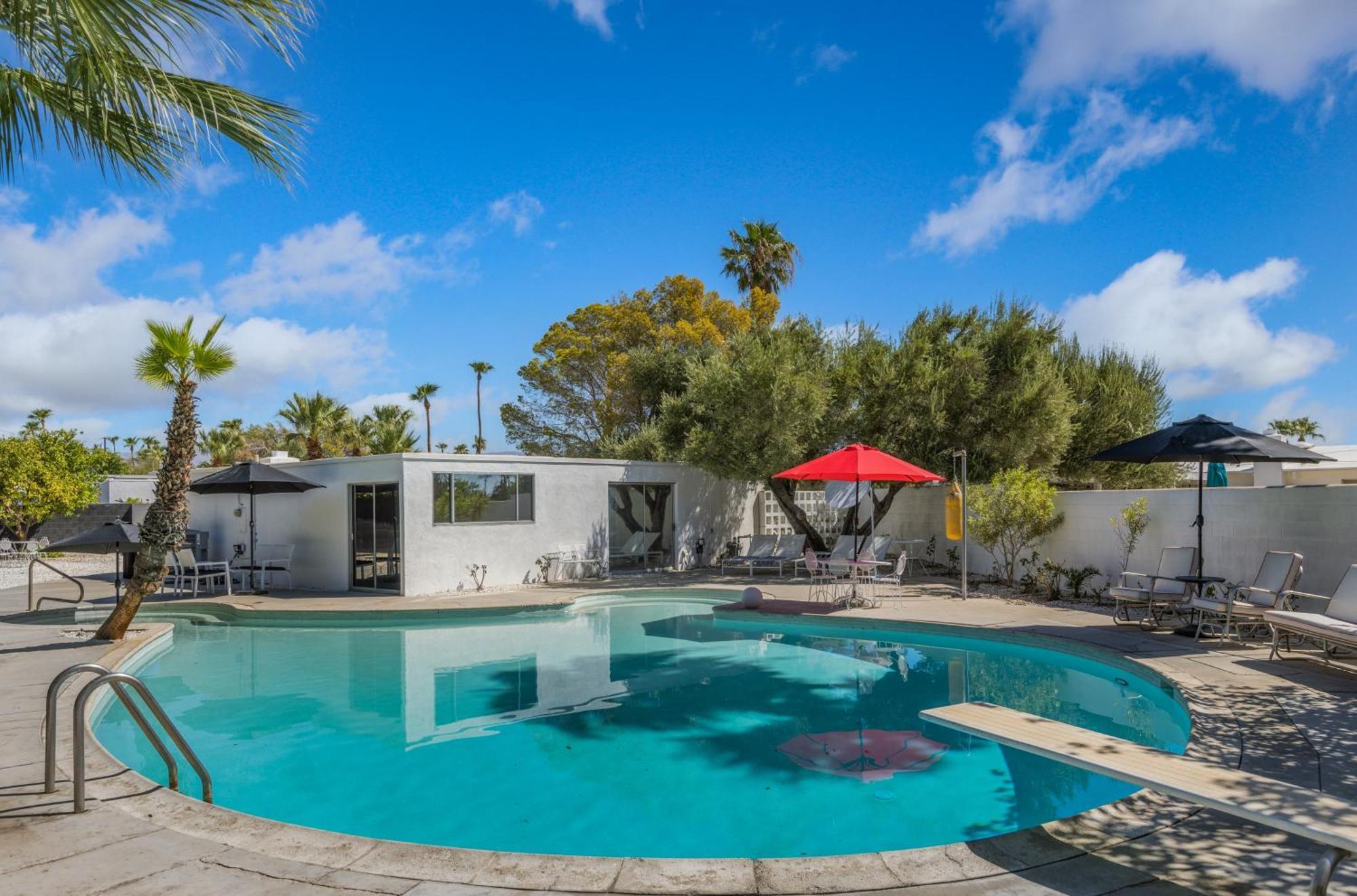 Former Steve Mcqueen'S Home Palm Springs Exteriör bild